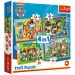 Paw Patrol: Tim ljetuje 4 u 1 35-48-54-70kom puzzle - Trefl