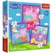 Peppa praščić 3 u 1 20-36-50 komada puzzle - Trefl slika 1