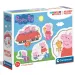 Peppa Pig 4 u 1 3-6-9-12kom puzzle - Clementoni