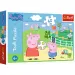 Peppa Pig: Zabava sa prijateljima puzzle 60kom - Trefl