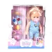 Plavokosa lutka sa zvukom i dodacima 35cm