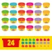 Play-Doh: Paket za zabavu s 24 komada plastelina i dodacima - Hasbro slika 4