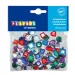 PlayBox: Samoljepljivi kristalni kamenčići 150 kom 10-14mm slika 1