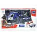 Policijski set sa motorom i helikopterom