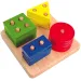 Prepoznaj boje i oblike - drvena igračka