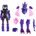 Quantum Heroes: Dinoster Trina akcijska figura s ljubičastim oklopom 20 cm slika 2