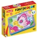 Quercetti: Fanta Color Cards Nature kreativni set igračaka čavlići