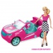 RC Barbie Cruiser automobil na daljinsko upravljanje 45cm - Mondo Motors