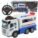 RC daljinski upravljač Policijski zatvorenički automobil sa svjetlosnim efektima 1/43 omjer 27Mhz 21