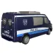 RC daljinski upravljač SWAT policijski mini bus sa svjetlom 27MHz 1/32 omjera, 25cm