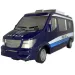 RC daljinski upravljač SWAT policijski mini bus sa svjetlom 27MHz 1/32 omjera, 25cm