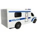 RC Policijski mini bus na daljinsko upravljanje sa svjetlosnim i zvučnim efektima 1:18 omjera, 20cm
