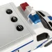 RC Policijski mini bus na daljinsko upravljanje sa svjetlosnim i zvučnim efektima 1:18 omjera, 20cm