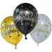 Rođendanska balon "Sretan rođendan" s natpisom 6kom set