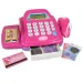 Ružičasta blagajna sa svjetlom i zvukom, priborom i novcem za igru ​​24cm
