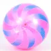 Ružičasto-plava gumena lopta 23cm