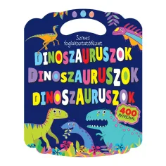 Šarena radna bilježnica s dinosaurima slika 1