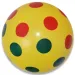 Šarena točkasta gumena lopta u raznim verzijama 22 cm