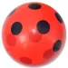 Šarena točkasta gumena lopta u raznim verzijama 22 cm