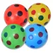 Šarena točkasta gumena lopta u raznim verzijama 22 cm