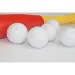 Set crvenih plastičnih bejzbol palica s loptama 56 cm