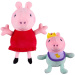 Set plišanih figura Peppa Pig i Evie 2 komada