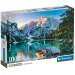 Smaragdno jezero Braies 1000 kom HQC puzzle s posterom - Clementoni