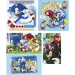Sonic jež 10 u 1 supercolor puzzle - Clementoni slika 3