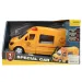 Special Car: Žuti ekspresni kurirski auto sa svjetlom i zvukom, funkcija zamašnjaka 24cm