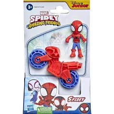 Spider-Man i njegovi čudesni prijatelji: Spidey i njegov motocikl – set igračaka - Hasbro slika 1