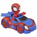 Spider-Man: Spider i čudesni prijatelji Spider igračka figura s autićem - Hasbro
