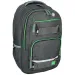Spirit: Campus siva i zelena zaobljena školska torba, ruksak 46x33x22cm