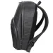Spirit: Crni ruksak od umjetne kože s tri odjeljka 41x33x7,5 cm