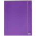 Spirit: Ljubičasta gumena kartonska fascikla A4 debljine 30 mm