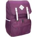 Spirit: Ljubičasti ruksak s bijelim naramenicama 47x33x17cm