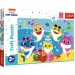 Sretna obitelj Baby Shark 24kom Maxi puzzle - Trefl