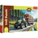 Šumski traktor 100kom slagalica - Trefl