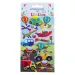 The Littlies: Šareni automobili 3D pufasti naljepnica set 10x22cm na listu