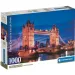 Tower Bridge noću puzzle HQC 1000kom s posterom - Clementoni