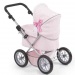 Trendy luksuzna ružičasta kolica za bebe 67x41x68cm