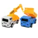Truck Working: 7-dijelni set igračaka za gradnju zamašnjaka s autićima, vozilima i priborom