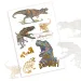 TyToo: Tetovaža naljepnice s dinosaurom T-rexa