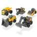 Volvo mini građevinski strojevi, set od 5 komada - Dickie Toys slika 2