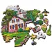 Wood Craft: Puzzle ljetna luka 500 + 1kom - Trefl