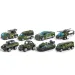 X-Military vojni mali automobilski set od 8 komada