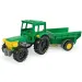Zeleni traktor s prikolicom 38,5 cm - Wader slika 1